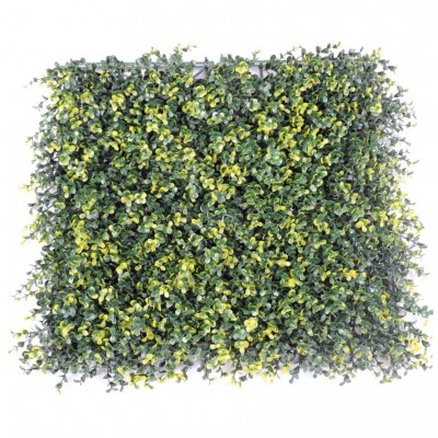 Panou lespede de lemn artificial verde deschis 50x50