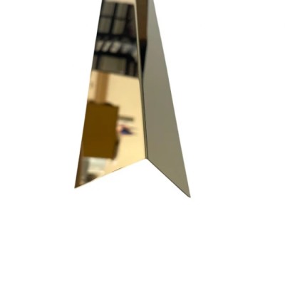 Profil L auriu lucios 50X50mm