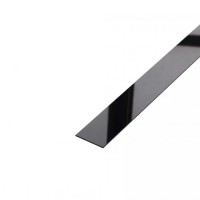 Profil platbanda inox negru oglinda 30x0.6x2700 mm