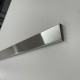 Profil U Decorativ Inox Crom Brushed - 2,7 m x 30 mm x 9 mm