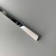 Profil Decorativ U Inox Crom Brushed - 2,7m x 15mm x 9mm