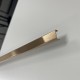 Profil Decorativ U Inox Crom Brushed - 2,7m x 15mm x 9mm