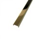 Profil U decorativ inox auriu oglinda 15x9x2700 mm