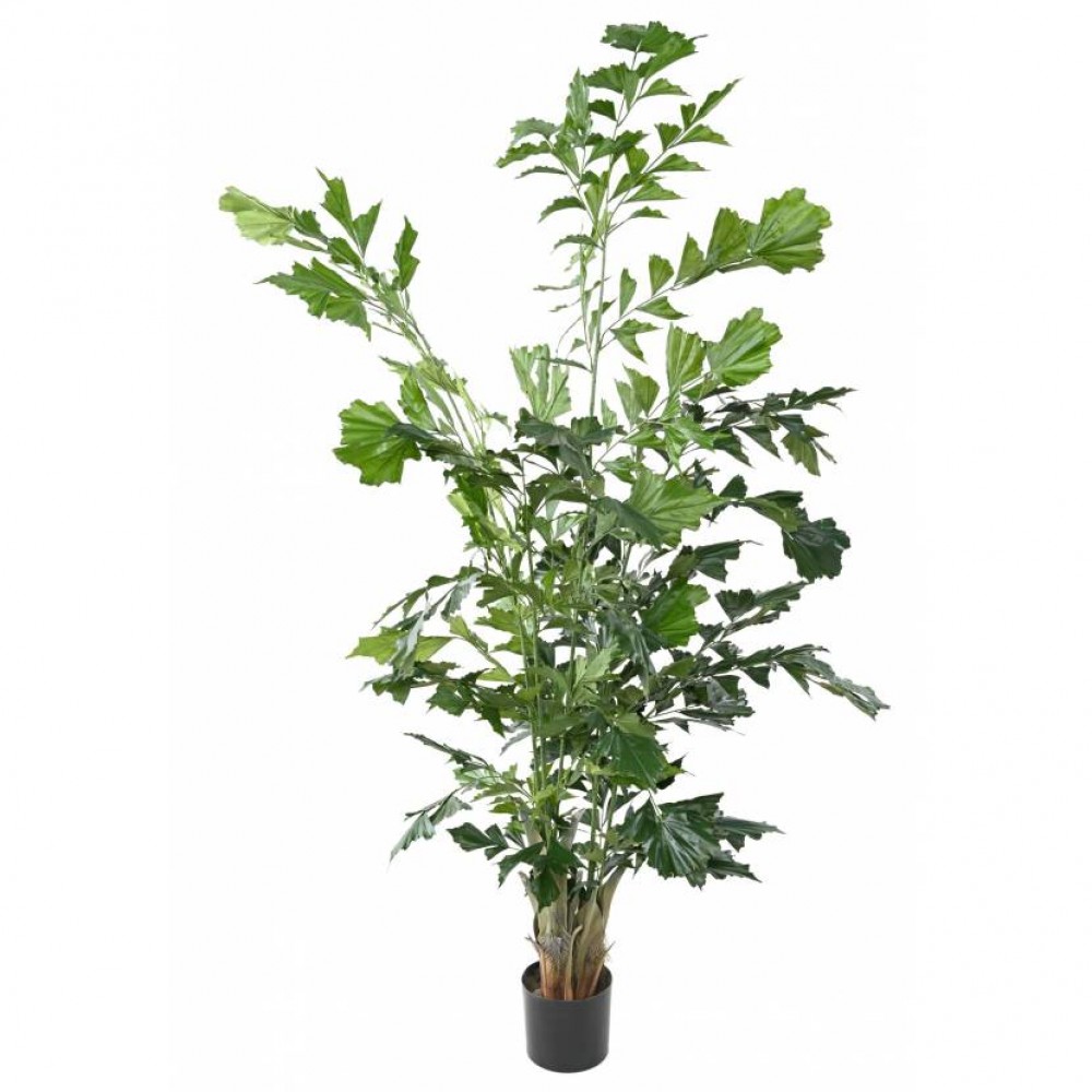  Ghiveci plante artificiale Caryota verde 190cm