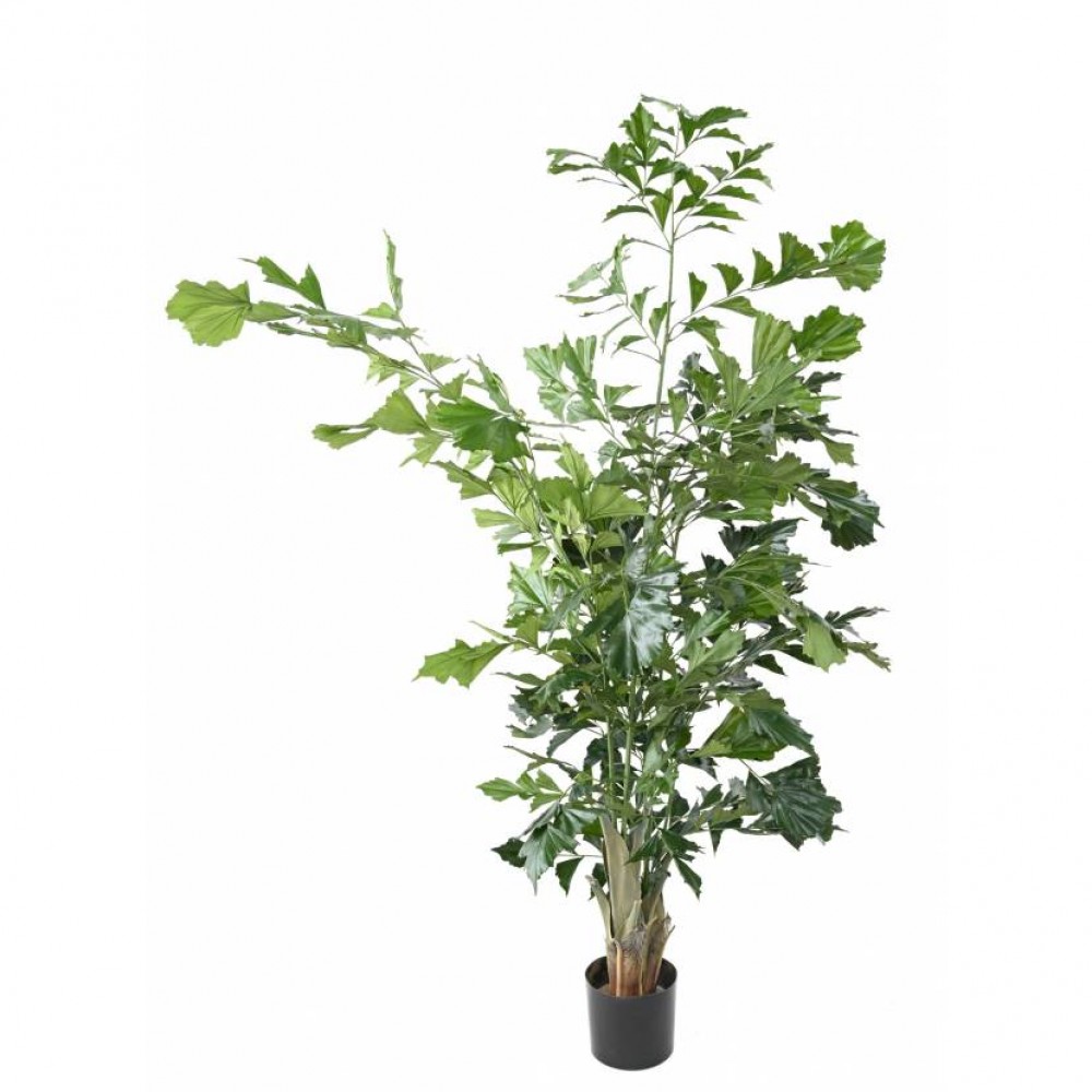  Ghiveci plante artificiale Caryota verde 190cm