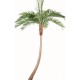 Arbore  de cocos artificial verde curbat 270 cm