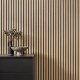 Riflaj decorativ din polimer stejar deschis L0202 Riflaj decorativ din polimer stejar deschis L0202