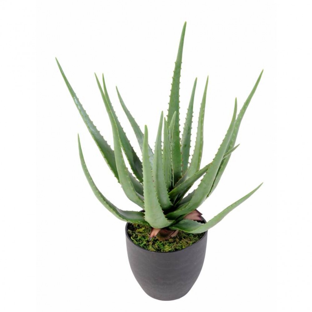 Ghiveci Aloe artificial  60 cm