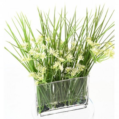 Buchet artificial de morcov verde Dautus 40 cm