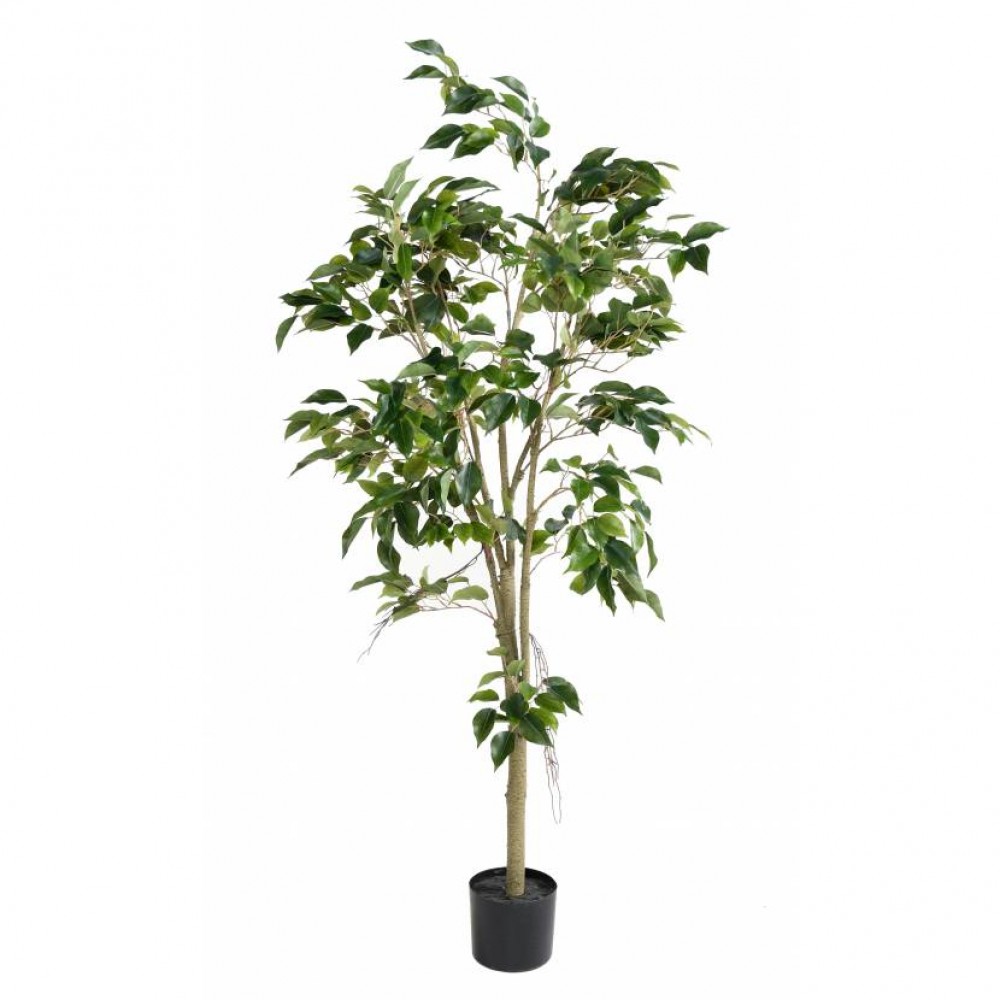 Ghiveci Ficus artificial verde 150 cm