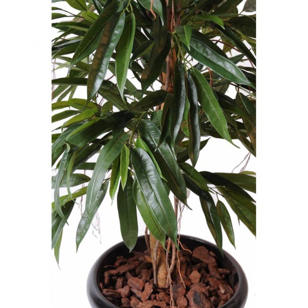 Ghiveci ficus verde artificial 160 cm