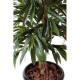 Ghiveci ficus verde artificial 160 cm
