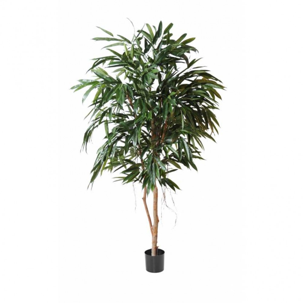 Ghiveci ficus artificial verde regal 190 cm