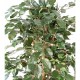 Ghiveci Ficus Benjamina artificial verde 150 cm