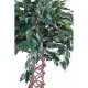 Ghiveci Ficus artificial Ficus Cage verde 140 cm