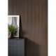 Riflaj decorativ din polimer maro inchis L0104