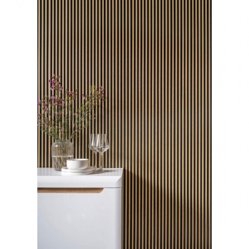 Riflaj decorativ din polimer lemn natural L0105