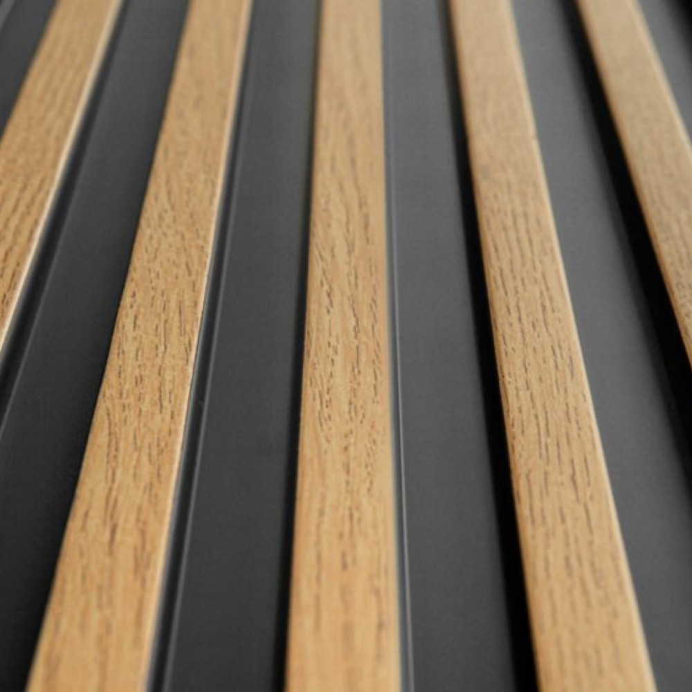 Riflaj decorativ din polimer lemn natural L0105