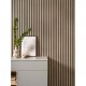 Riflaj decorativ din polimer gri deschis L0303 Riflaj decorativ din polimer gri deschis L0303