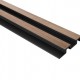 Riflaj decorativ din polimer gri deschis L0303 Riflaj decorativ din polimer gri deschis L0303