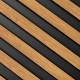 Riflaj decorativ din polimer lemn natural L0305 Riflaj decorativ din polimer lemn natural L0305