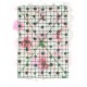 Panou de perete din flori artificiale albe 40x60