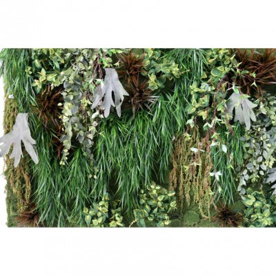 Panou Cascadă artificială de plante verzi 130 cm