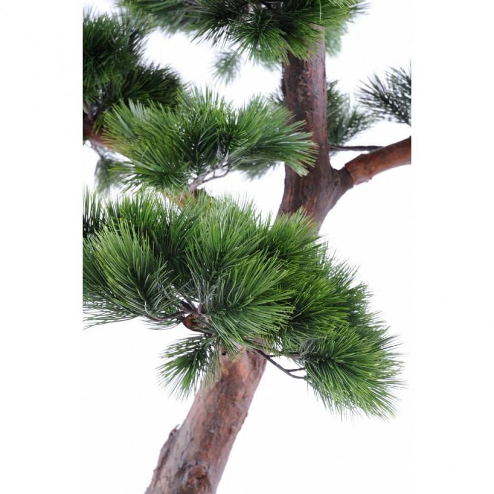 Ghiveci Pin bonsai verde artificial 220cm