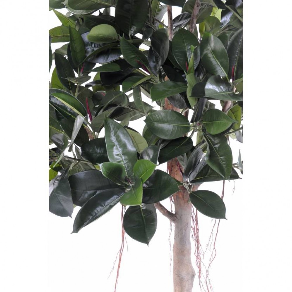 Ghiveci Ficus Elastica verde artificial 220 cm