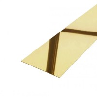 Profil platbanda autoadeziva auriu lucios 30mm*0,6mm*2700mm