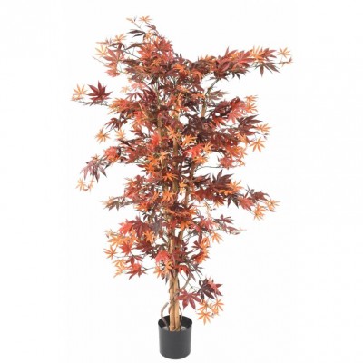Ghiveci Aralia artificial culoare toamna 150 cm Ghiveci Aralia artificial culoare toamna 150 cm