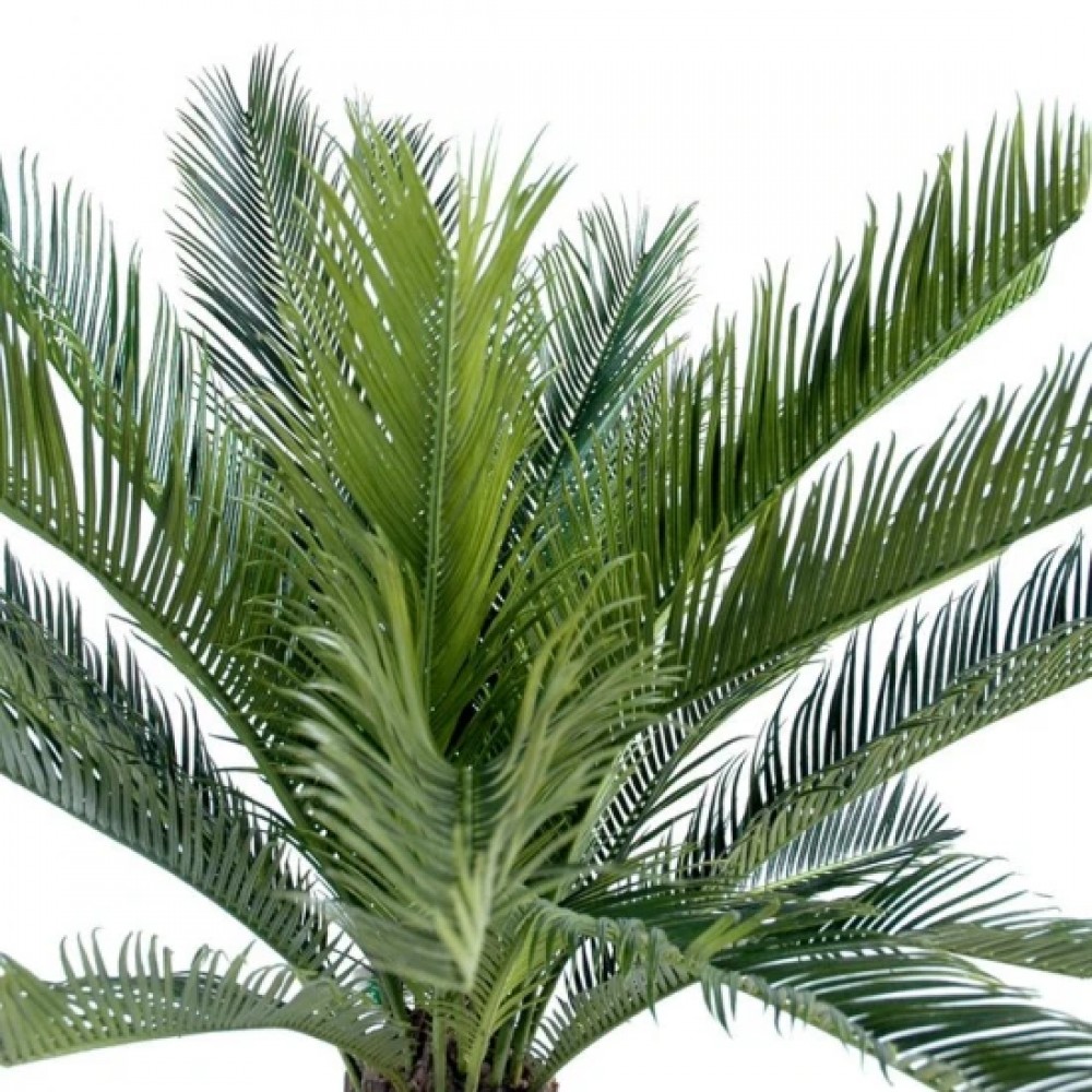 Palmier artificial Cycas, verde, 90 cm