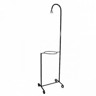 Trepied metalic negru pentru eveniment  40x150cm