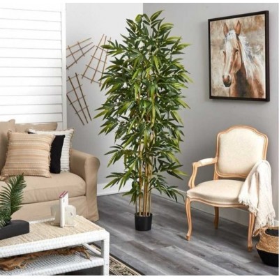 Bambus decorativ, artificial, verde, 150 cm Bambus decorativ, artificial, verde, 150 cm