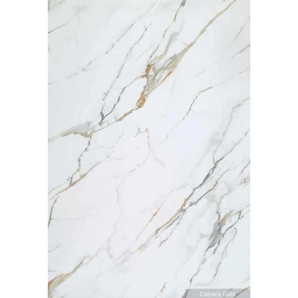 Panou Decorativ Marmură Ușoară Carrara Gold 122x244 cm