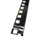 Profil colt exterior patrat 12mm negru mat 