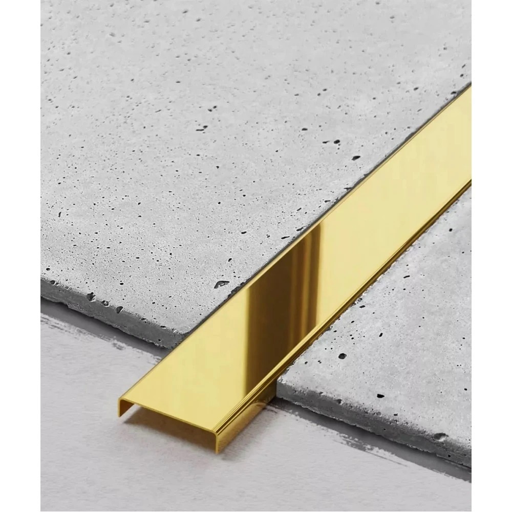 Profil U auriu lucios 20mm