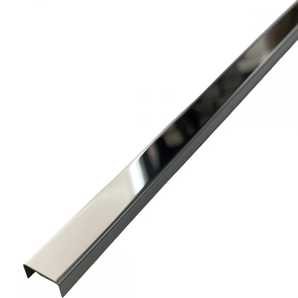 Profil U crom lucios 20mm