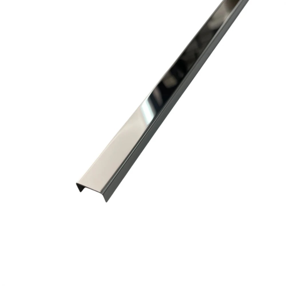 Profil U crom lucios 20mm