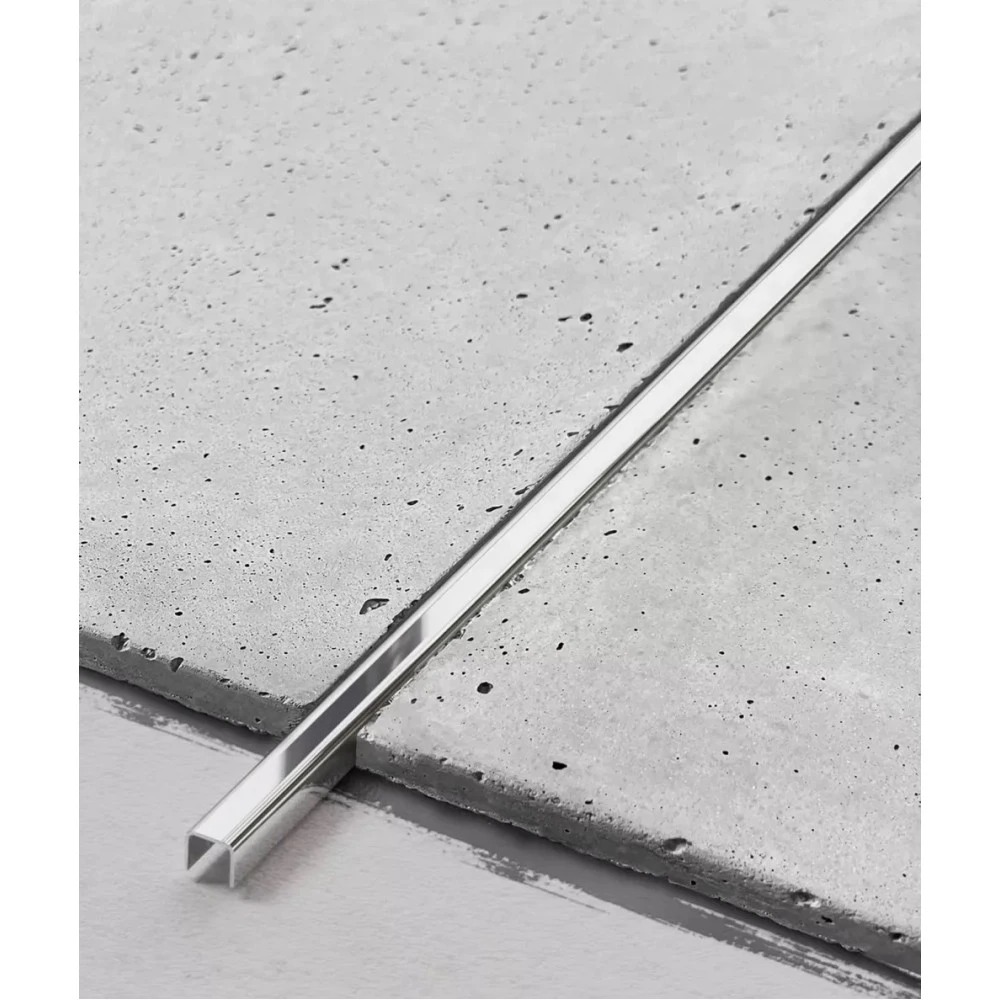 Profil U crom lucios 20mm