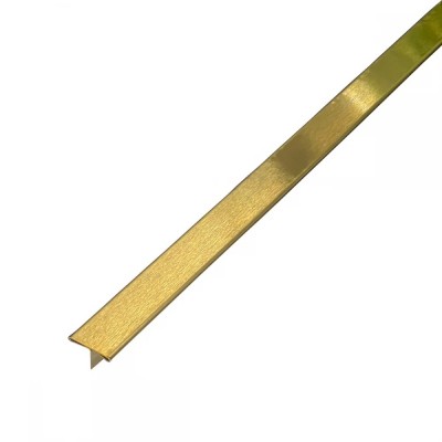 Profil T auriu mat 15mm 