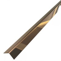 Profil L cupru lucios 15X15mm