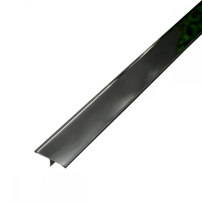 Profil T negru lucios 30mm