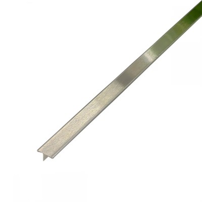 Profil T crom mat 15mm