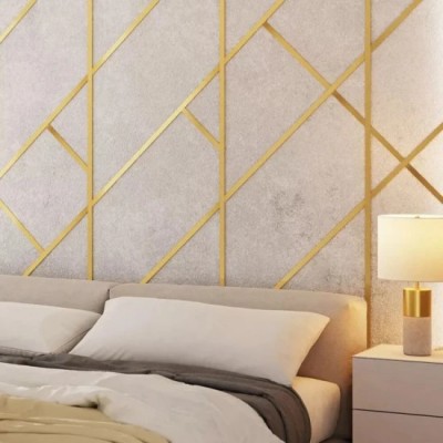 Platbanda din inox autoadeziva auriu brush 15x0.6x2700 mm Platbanda din inox autoadeziva auriu brush 15x0.6x2700 mm