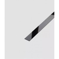 Profil platbanda autoadeziva inox negru oglinda 20x0.6x2700 mm