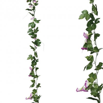 Ghirlanda petunie alb/mov 220EC 150/CUtie