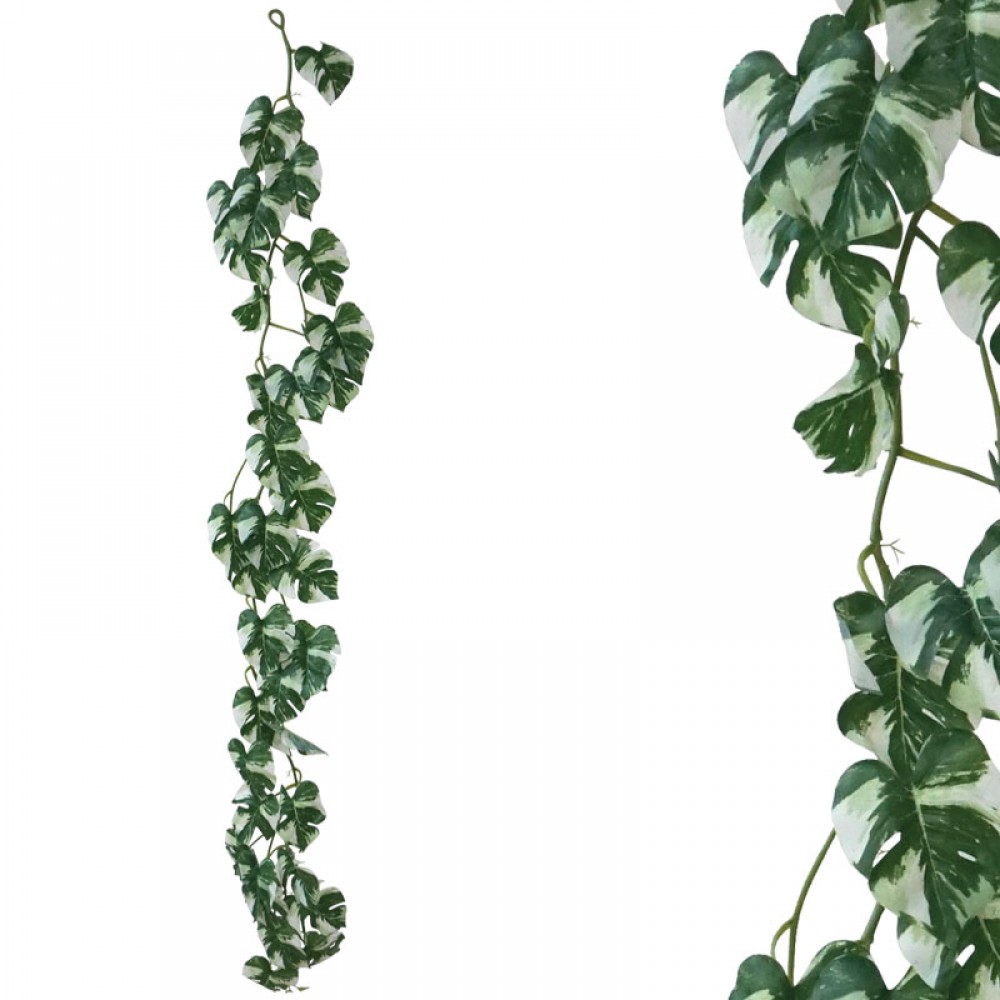 Ghirlanda monster doua tonuri verde  - H170cm 50/100KB