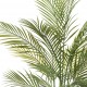 Planta artificiala Areca cu 4 trunchiuri, 125 cm inaltime, 70 cm latime, verde