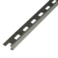 Profil colt exterior drept 10mm crom lucios